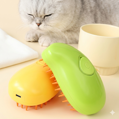 🐾Cepillo para mascotas a vapor - Menos Pelo, Más Cariño y Mascotas Más Felices