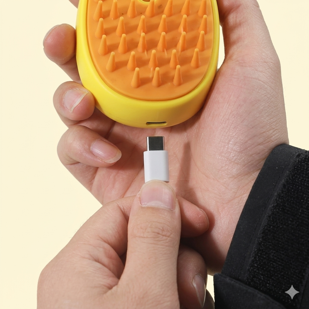 🐾Cepillo para mascotas a vapor - Menos Pelo, Más Cariño y Mascotas Más Felices