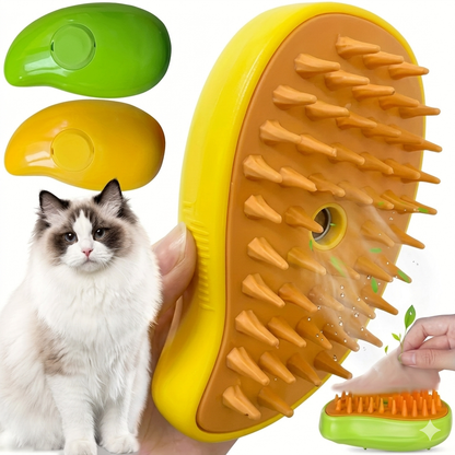 🐾Cepillo para mascotas a vapor - Menos Pelo, Más Cariño y Mascotas Más Felices