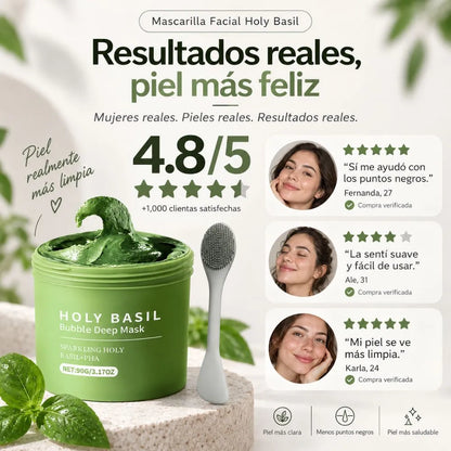 Mascarilla Para Cara HOLY BASIL Viral